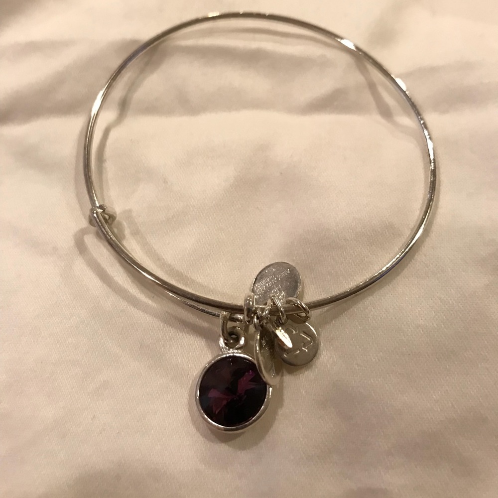 Amethyst Alex and Ani Bracelet- February